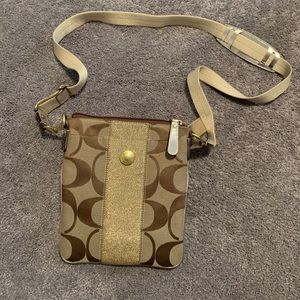 85% new Coach crossbody bag